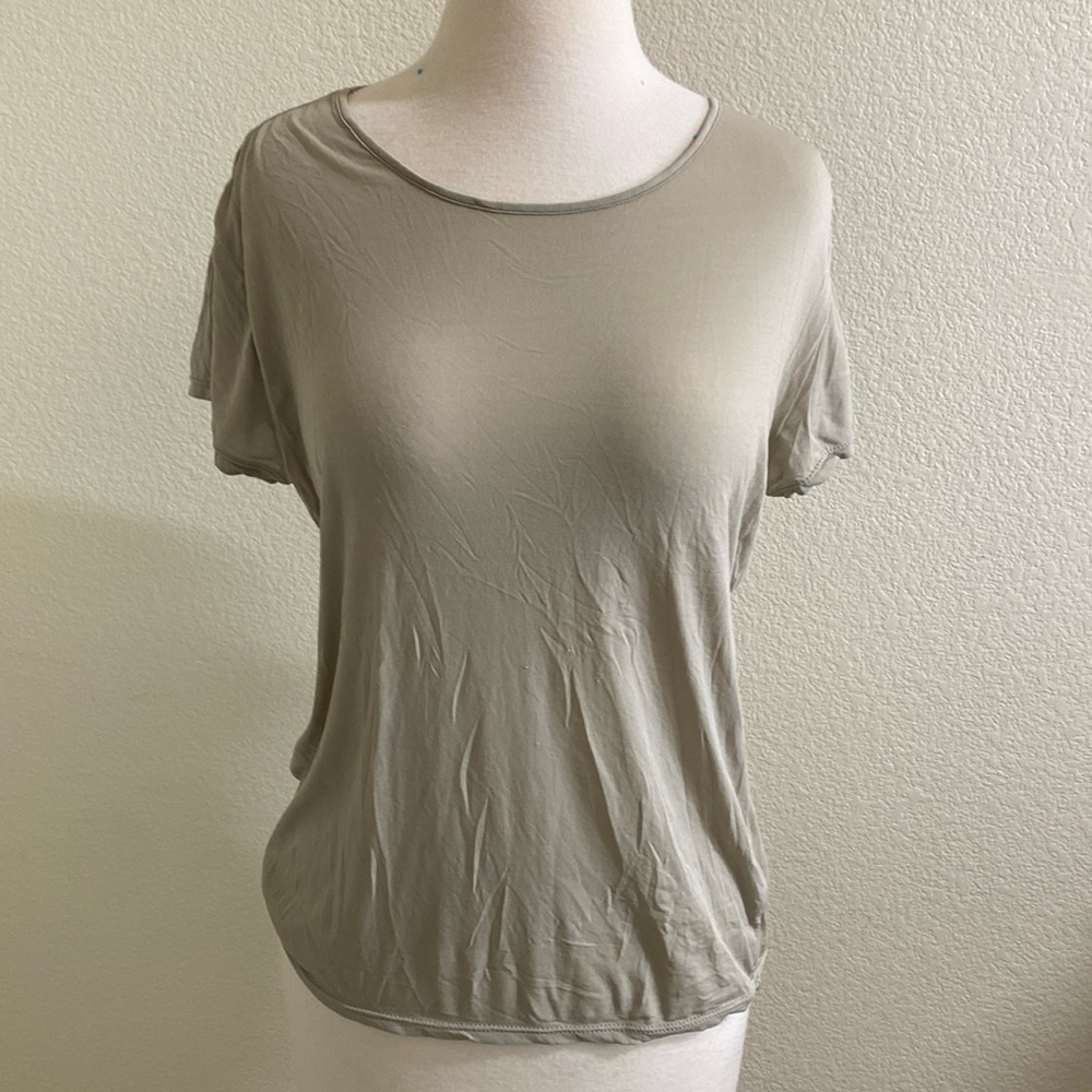 Banana Republic Beige‎ Base T Shirt